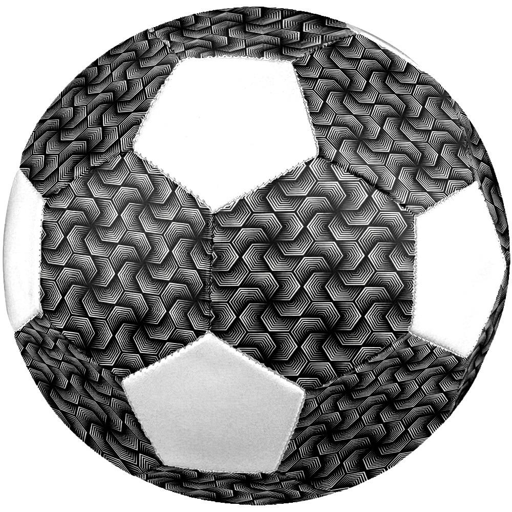 1pc Geometric Lightweight PVC Training Soccer Ball, Size 5, Suitable for Indoor and Outdoor TrainingGift y60315
