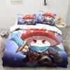 3D Print Anime Game Legend of Mushroom Pattern Duvet Cover Sets Comforter Bed Linen Gift Twin Queen King Size Romantic Home Gift