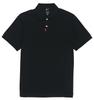 Polo Shirts Men's Black Polo Collar Moderate Straight Fit DB3264-010