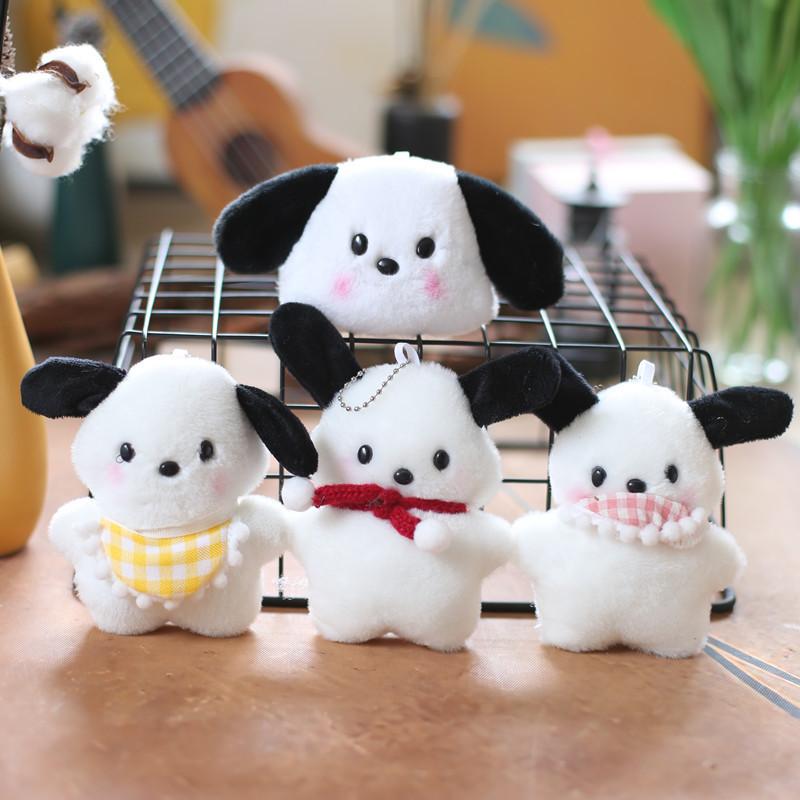 Pompompurin Plush Keychain With Scarf Backpack Charm Sanrio Gift For Kids Fans