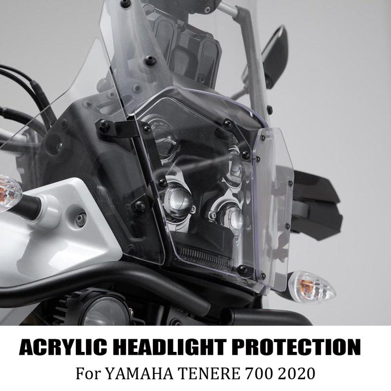 

Motorcycle Headlight Guard Protector Cover For Yamaha Tenere 700 2019-UP A kit