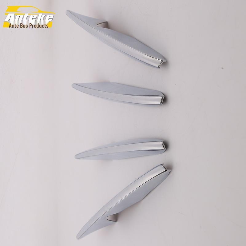 Electroplated Front Fog Light Trim & Anti-Scratch Bumper Strip for 16 GLC Models