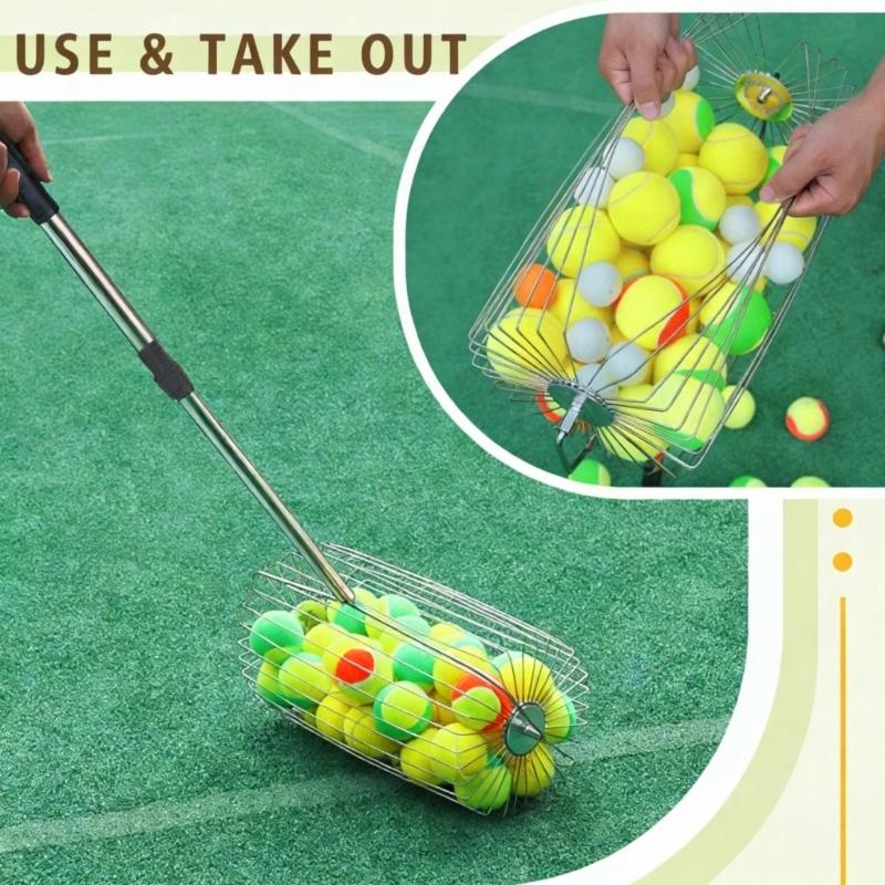 Raccoglitore Palline da Tennis Raccoglitore Tennis Portapalline Tennis Supporto Raccoglitori Palline da Tennis Raccoglitori Pickleball Superiore