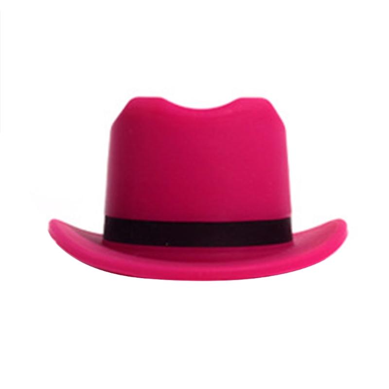 Champagne Corks Wine Stopper Preserver Hat Shaped Wine Saver Pump Silicone Wine Bottle Stopper Perfect for Wine Lover