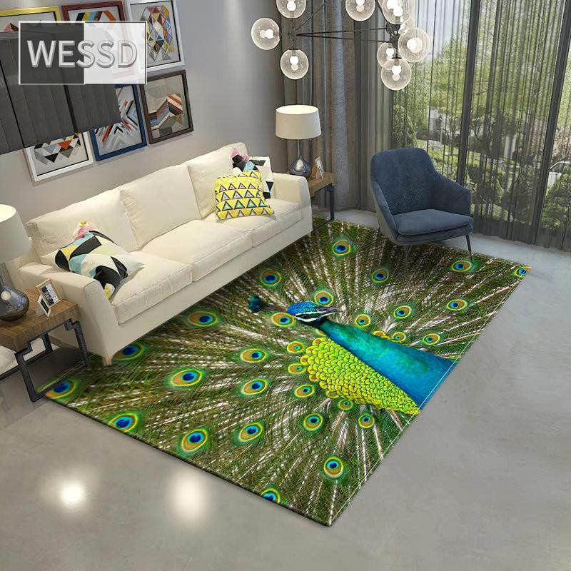 

3D ковер с рисунком животного для гостиной, современное роскошное украшение, большой коврик для ванной, прямоугольный коврик для журнального столика, прикроватные ковры для спальни 80x120cm 1pcs