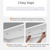 LED Ultra Thin Night Light Motion Sensor Wireless USB Under Cabinet Light For Kitchen Bedroom Wardrobe Staircase Indoor Lighting