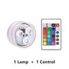 3 LED Underwater Light 16 Colors RGB IP68 Waterproof Battery Operated Swimming Pool Accessories Light Outdoor Submersible Lamp