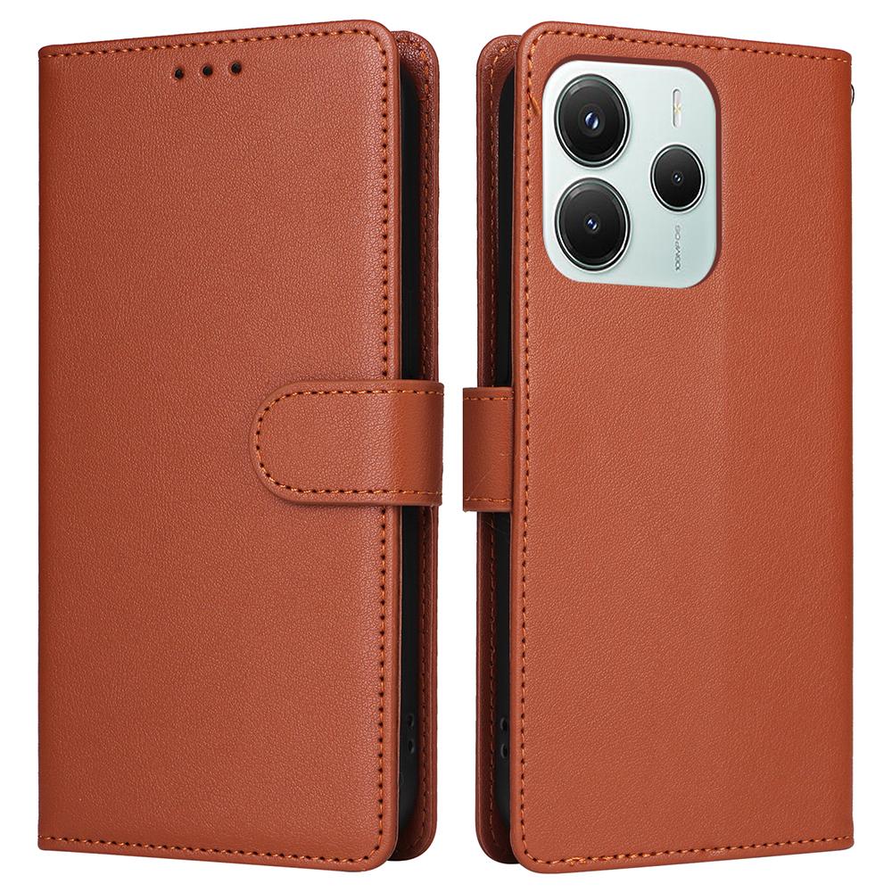 For Xiaomi Redmi Note 14 5G/Poco M7 Pro 5G Case Wallet Stand View PU Leather Phone Cover