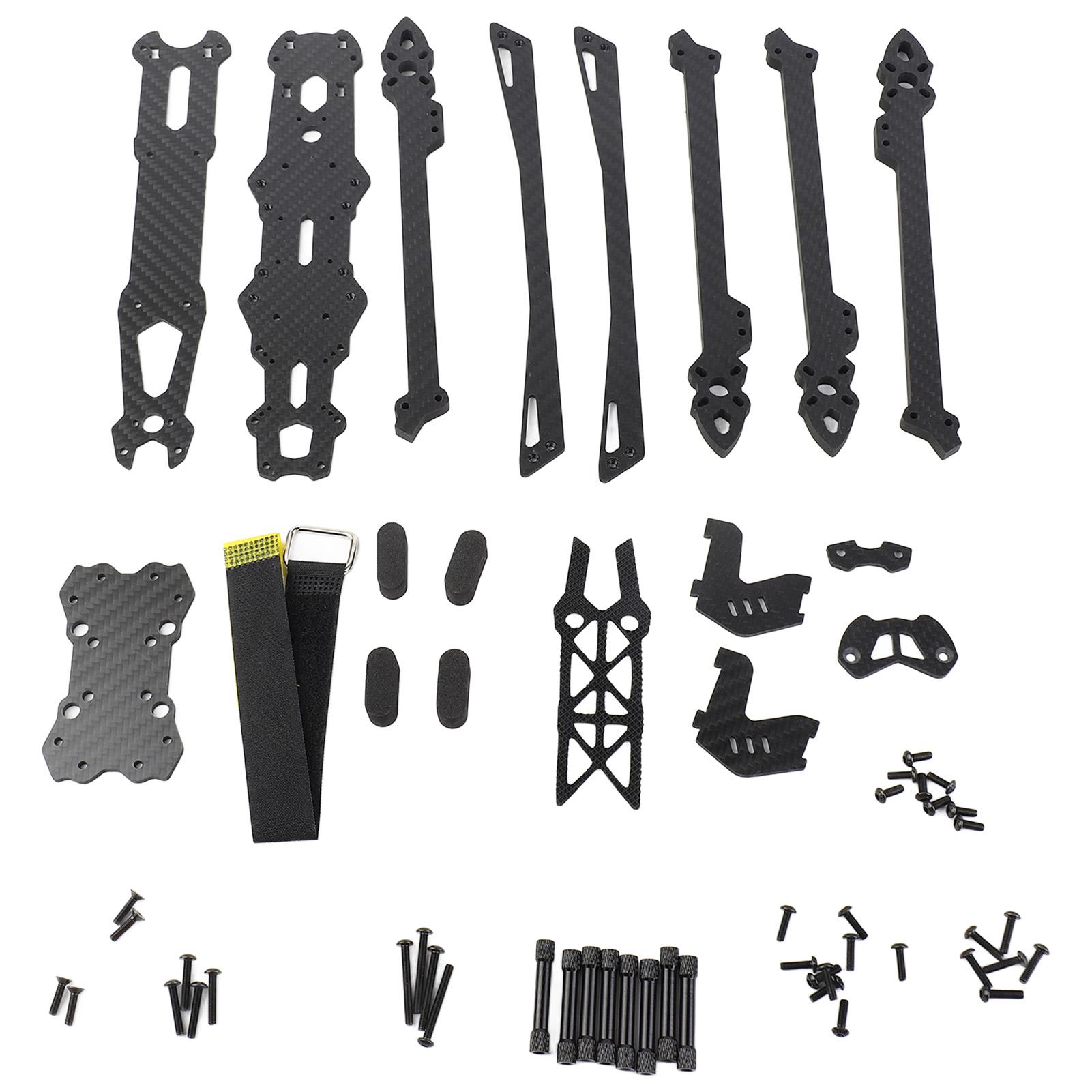 

MARK4 V2 8-дюймова рама для FPV гоночного дрона 367 мм Легкий у збиранні набір рами з вуглецевого волокна для FPV RC