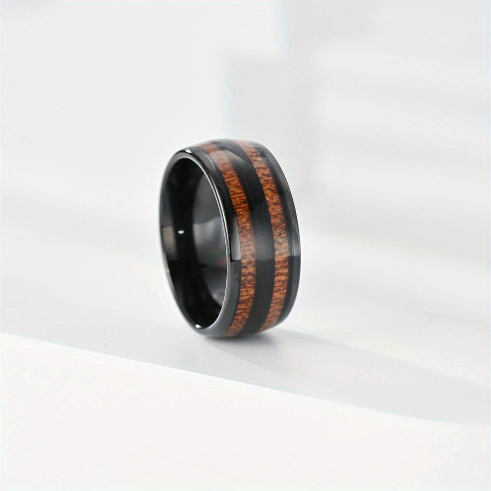 1Pc Fashionable and Versatile Titanium Steel Simple and Classic Titanium Steel Ring, Suitable for Daily Wear | As A Gift