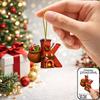 2d Flat Ornament Acrylic Acrylic Decorative Pendant Christmas Pendant Fade Resistant Acrylic Hanging Decoration For Holiday
