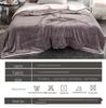 New Double-Layer Thick Lambskin Leisure Blanket for Sofa or Office Nap