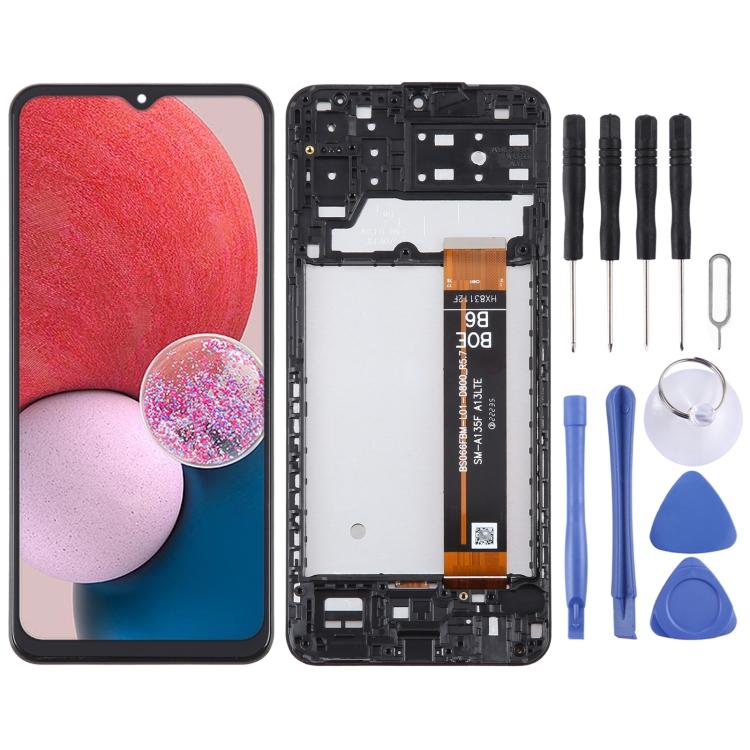 Оригинальный ЖК-экран с тачскрином в сборе с рамкой For Samsung Galaxy A13 SM-A137F
