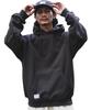 Schott WEB LIMITED BLANK HOODED SWEAT, Men's, Size M, 410, Charcoal, 782-4931002