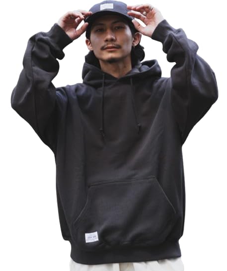 

Schott WEB LIMITED BLANK HOODED SWEAT, Men s XL (410), Charcoal, 782-4931002