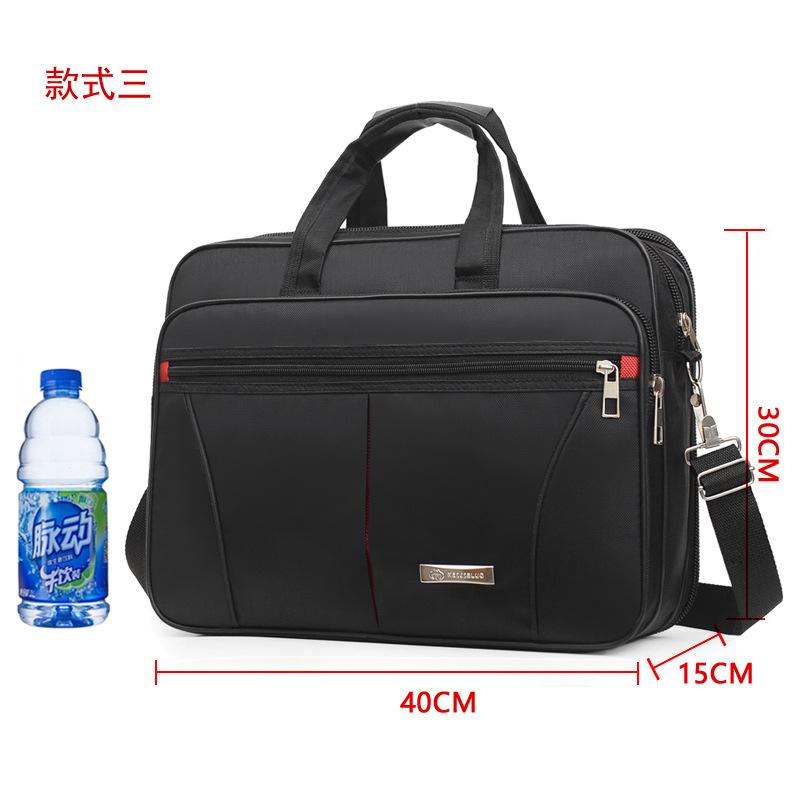 High-Capacity Business Briefcase - Laptop & Document Organizer Bag for Office & Weekend Travel (Durable Storage Solution)