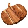 Pumpkin Shaped Cutting Board Wooden Serving Platter Halloween Decoration Meat Chopping Board Fruit Bread Steak Cheese Board