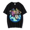 Anime Jojo-Bizarre Adventure Tshirt Men Jotaro Star Platinum Manga Graphic T-shirts Men Women Fashion Short Sleeve Casual