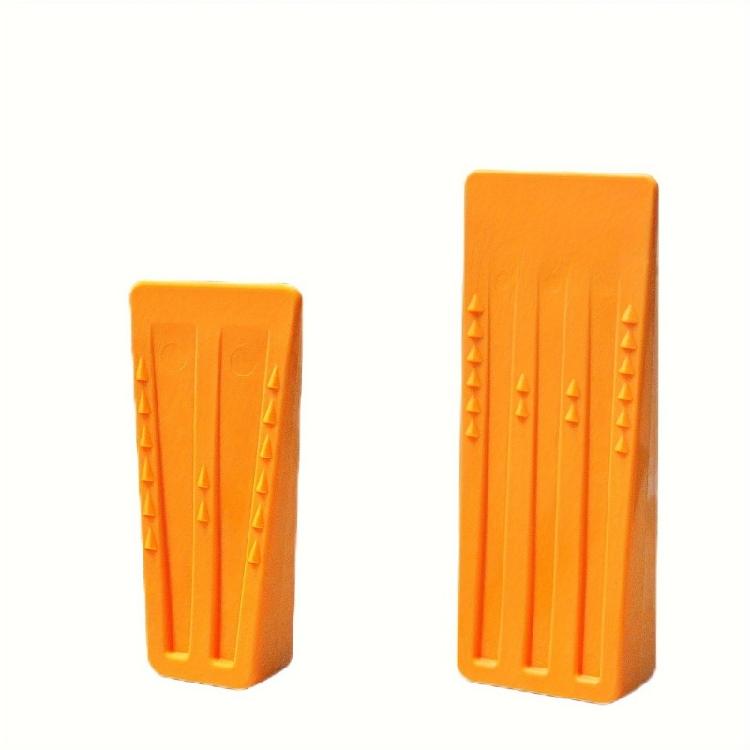4Pcs Splitting Tool Kit Heavy Duty Plastic Spiked Wedges Suitable For Preventing Chainsaw Binding In Logging Operations