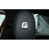 For Benz GLE GLS 2020-2022 Matte Silver Seat Headrest Button Frame Cover Trim 4*
