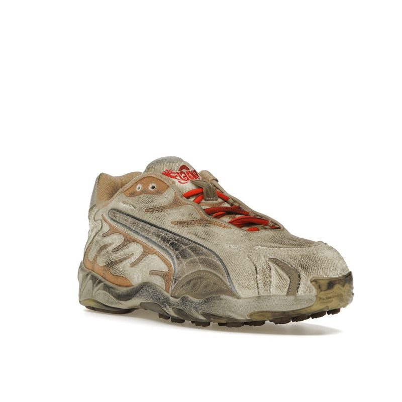Puma A$AP Rocky x Inhale Distressed Pack - Alpine Snow Unisex Sneakers Tan Silver Sand-Dune 401624-01
