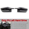 G20 G21 Carbon Fiber Bright Black car side mirror cover For BMW 3 4 5 7 8 Series G30 G38 G22 G23 G11 G12 G15 G16 M3 M4 Style