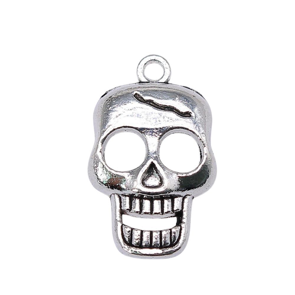 Halloween Pranks Charms Multi Color Alloy Pendants For Halloween Gothic Jewelry Accessories