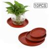 10pcs Water Tray Base Heavy Duty Plastic Saucer Plant Pot Flowers Plant Yard