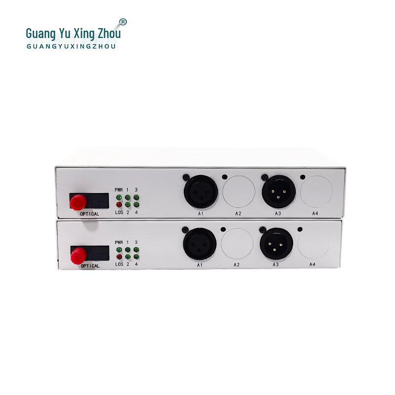 GY-KN100S1 Balanced Audio Fiber Optic Extender with XLR