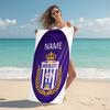 Personalized Flamengo Team Crest Beach Towel Microfiber Beach Towel Thin Absorbent for Beach Swimming Yoga Bath Sports. 0910116