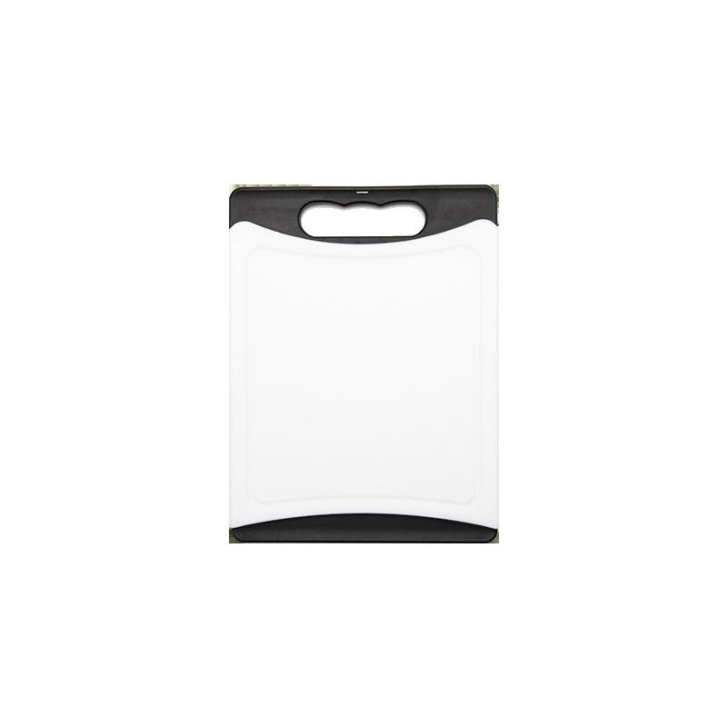 Non-slip Double-sided Cutting Board Set - Multi-functional PP Plastic Boards for Vegetables & Meat, Wall-mounted, 3 Pieces.