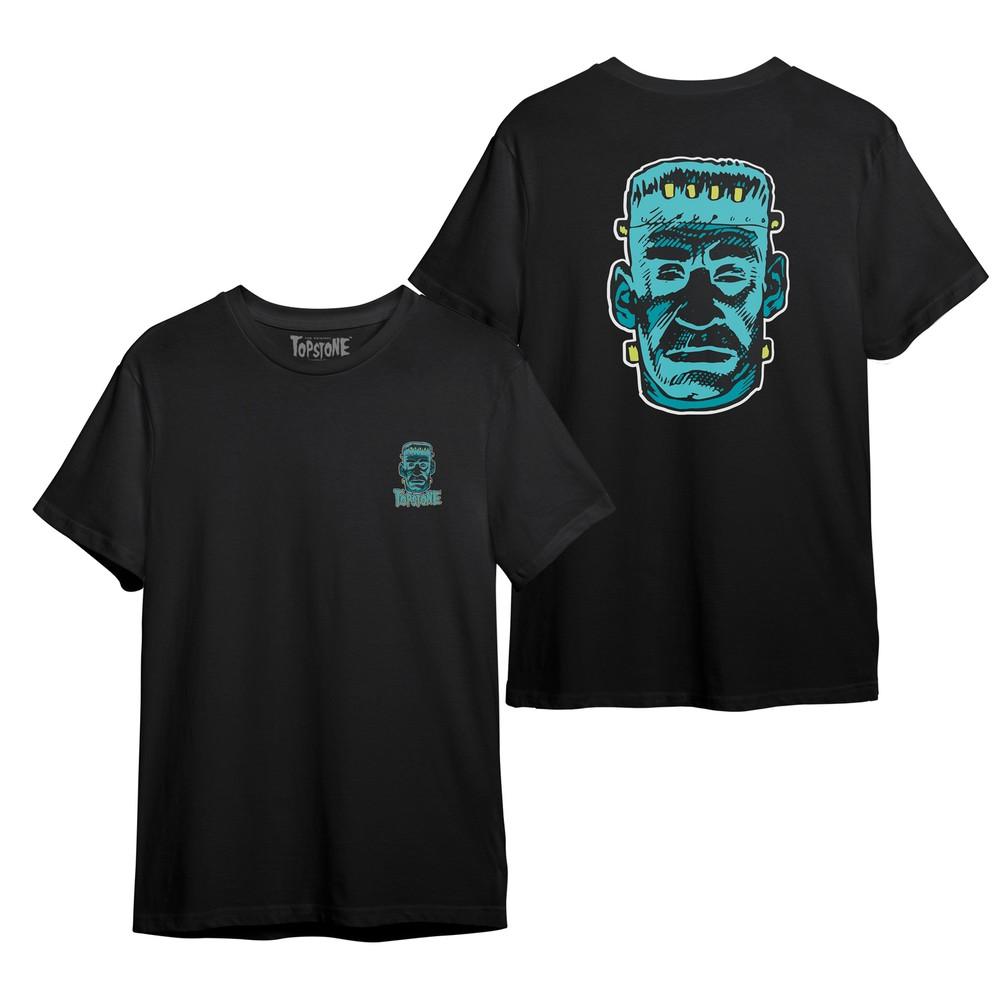 Authentic TOPSTONE HORROR Franky T-Shirt Black S-2XL NEW Unisex T-Shirt M