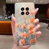 Cover For Realme 13 Pro+ 5G Casing Luxury Fashion Butterfly Flower Clear Soft TPU Silicon Phone Case For Realme 13 Pro Plus Case