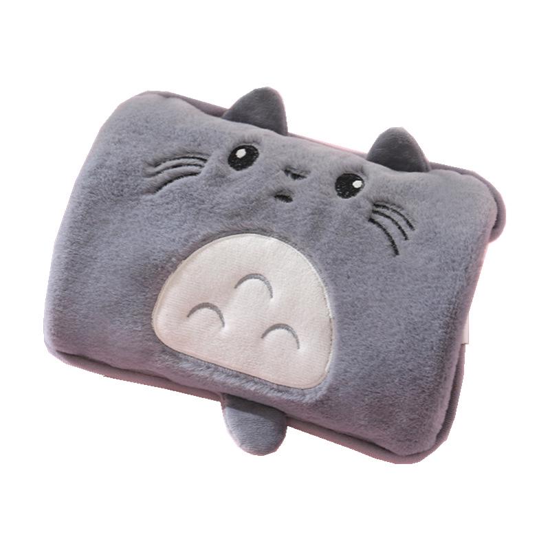 Wiederaufladbarer explosionsgeschützter elektrischer Handwärmer mit Kaninchenfell - Wärmflasche für Winterbettwäsche