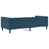 Vidaxl Sofa with Sleeping Function, Blue, 90X200 Cm, Upholstered In Velvet