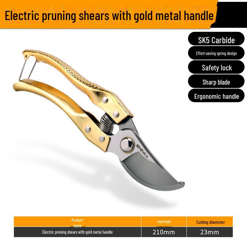 Multi-Purpose Pruning Shears: Ideal for Gardening, Floristry, and Fruit Tree Branches