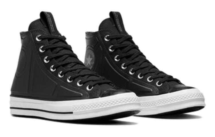 Men's Sneakers Converse Chuck 70 Abrasion Resistant Breathable High top Canvas Shoes Unisex Black