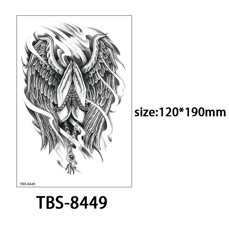 

Водостойкая тату-наклейка, тату-наклейка с тотемным персонажем тату 120*190mm