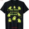 Frogs Are My Favorite Plague T Shirt Vintage Washed Comfortable Versatile Designer Clothes Slightly Fashion Graphic Vintage