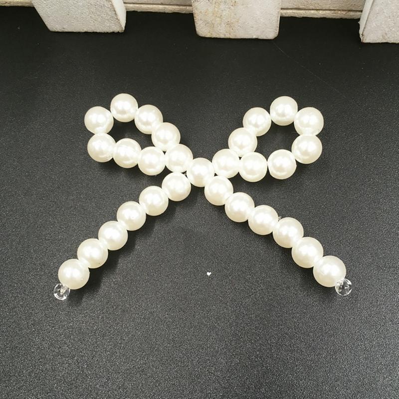 Pearls Bowknot Phone Pendant Key Chain Elegant Keychain Pendants for Handbag Keychain Cute Bowknot Crafting Decoration