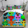 New 3d Print Game Sprunki Bedding Sets Bed Cover Comforter Duvet Cover Pillow Case 2-3 Pieces Sets Kids Adult Bedroom Decoration