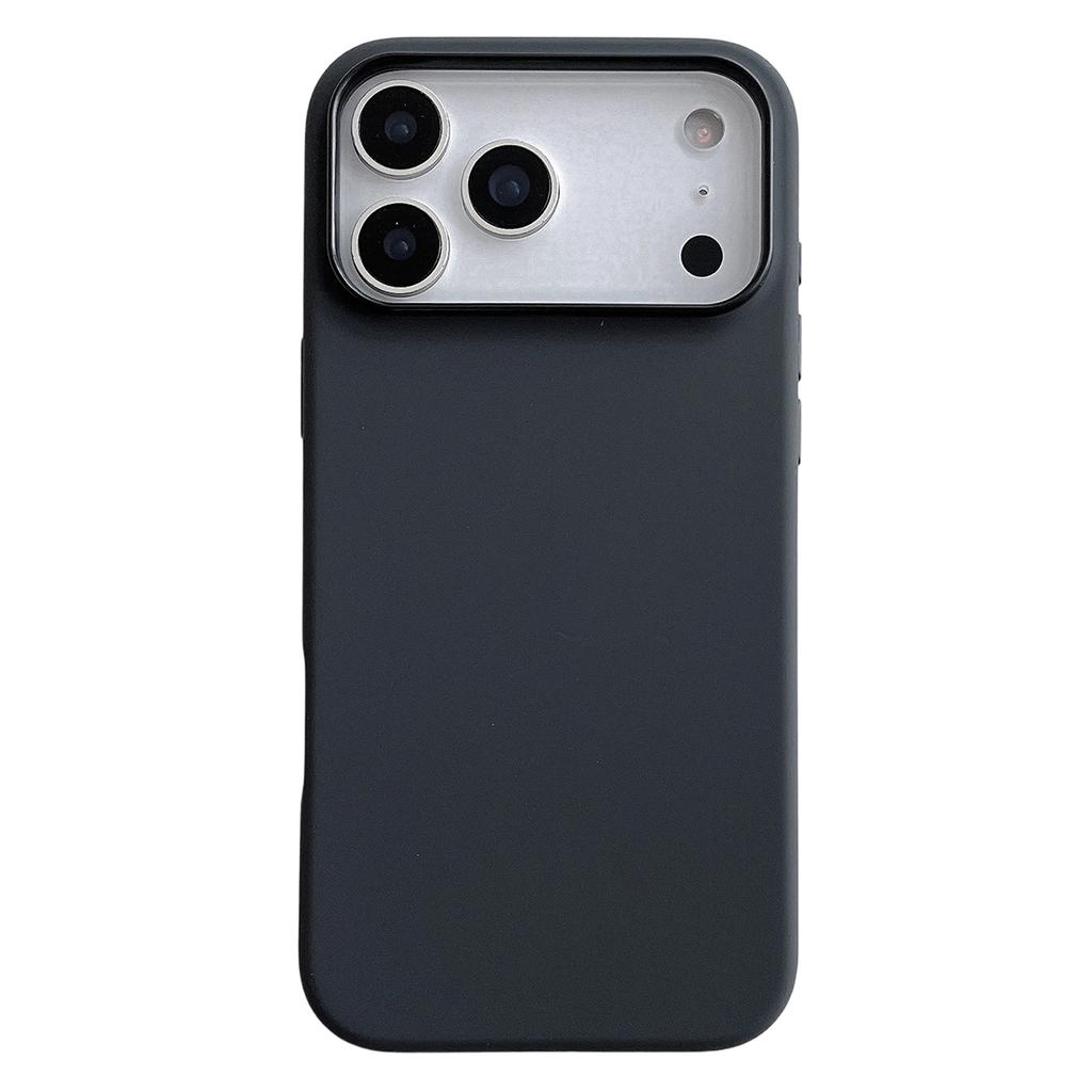 For iPhone 17 Pro Max Case Dual Color Liquid Silicone Phone Cover Large Camera Cutout