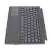 Notebook Bluetooth Wireless Keyboard Ultra Slim Portable with Touchpad Colorful Backlight Built in Battery