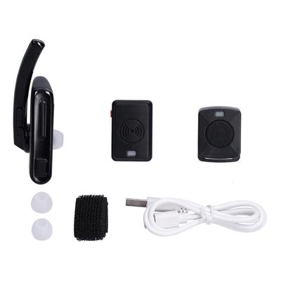 Walkie Talkie Headset PTT Wireless Bluetooth Earphone with 2 Earplugs for Motorola for HYT