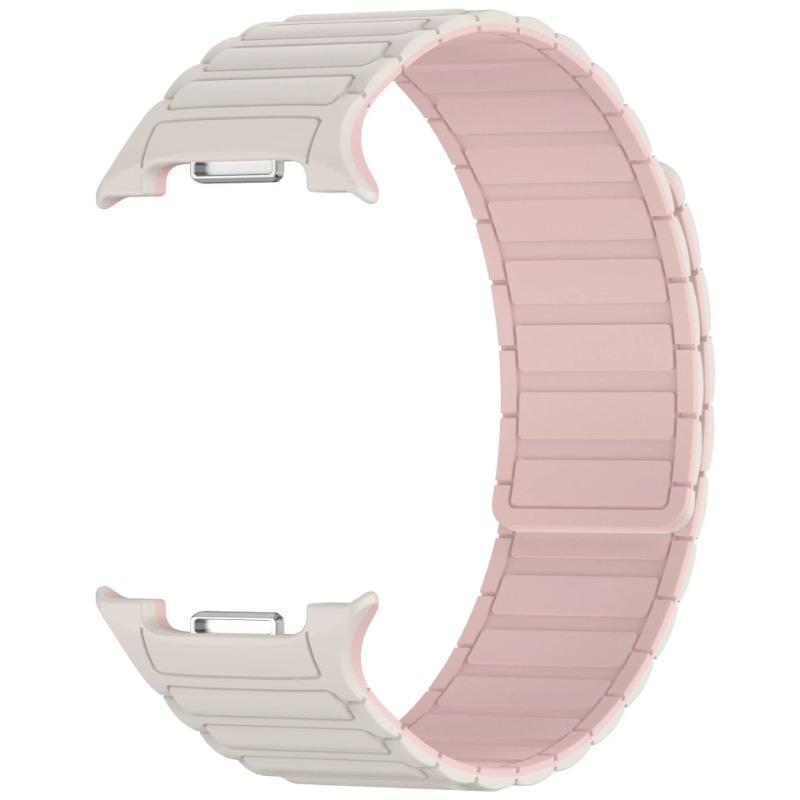 No Gaps Silicone Strap For Samsung Galaxy Watch 8 40mm 44mm Sports Magnetic Comfortable Bracelet For Galaxy Watch 8 Classic 46mm