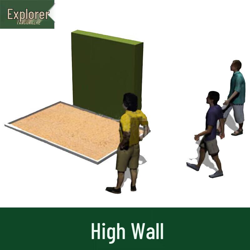 Explorer High Wall Obstacle Training Equipment