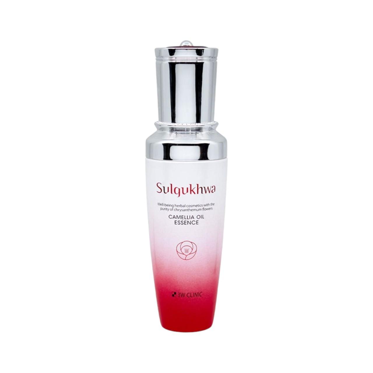 

3W Clinic Seolgukwha Camellia Oil Essence - Nourishing & Radiant Skin Glow Facial Oil Serum - 50ml / 1.69 fl.oz.