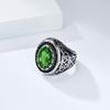 2026 Retro Gemstone Ring Men's Personality Fashion Wear Finger Ring Jewelry