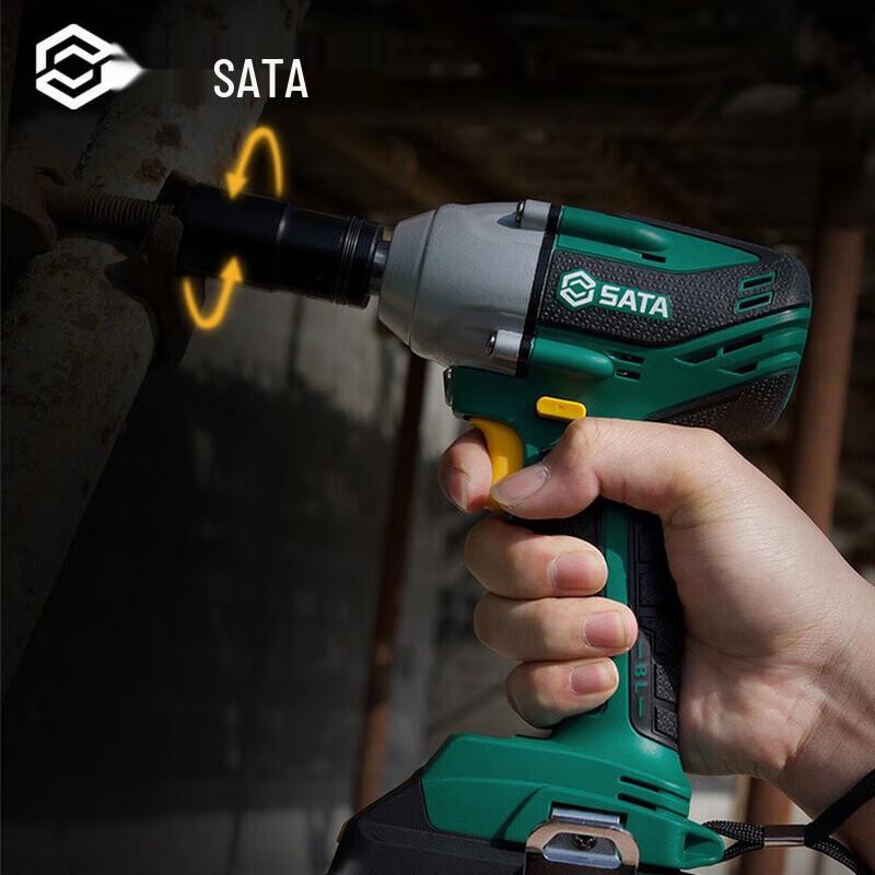 SATA 18V Brushless Cordless Impact Wrench CN plug (adapter included)
