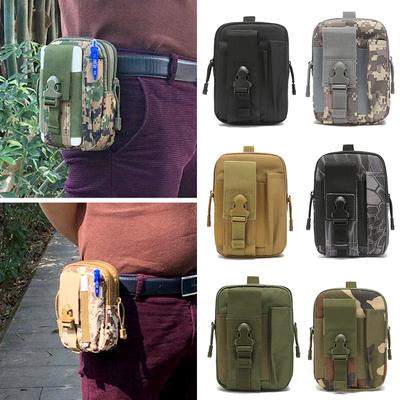 1PC Camuflagem Selva Esportes ao Ar Livre Bolsa Molle para Homens Bolsas de Cintura Penduradas Bolsa de Cintura Utilitária Bolsa de Cinto Multiuso Tática